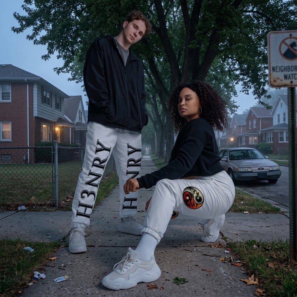 H3NRY Exaltation Day II Graphic Sweatpants